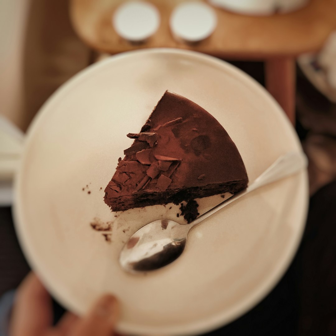 Torta de chocolate porción